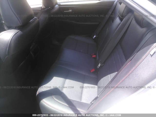 4T1BF1FK0FU003385 - 2015 TOYOTA CAMRY LE/XLE/SE/XSE WHITE photo 8