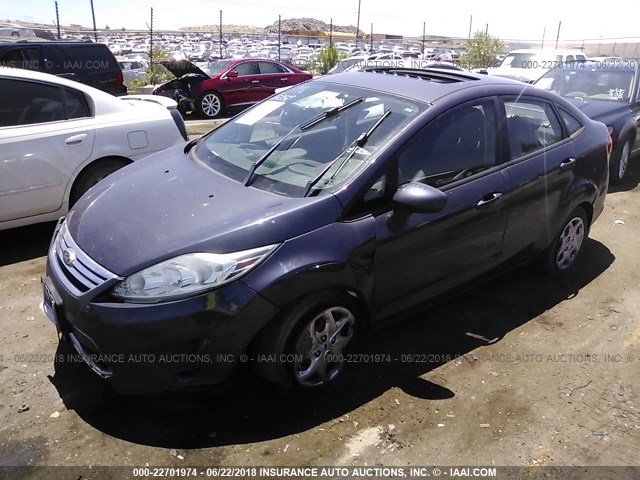 3FADP4BJ6CM118328 - 2012 FORD FIESTA SE PURPLE photo 2