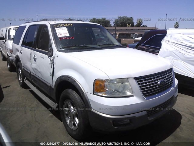 1FMPU17L53LB68286 - 2003 FORD EXPEDITION EDDIE BAUER WHITE photo 1