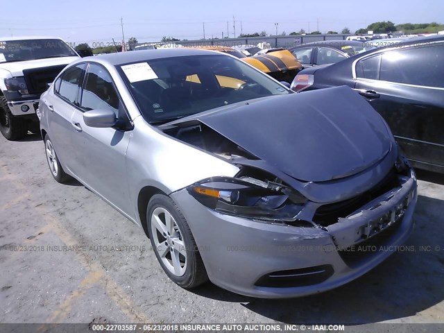 1C3CDFBB6FD373889 - 2015 DODGE DART SXT SILVER photo 1