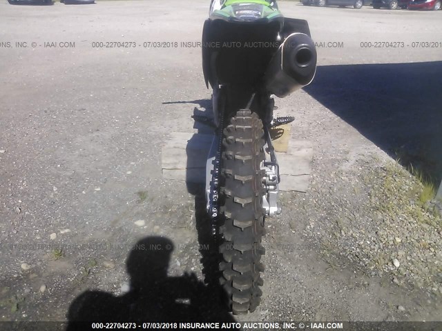 JKBKXTAC7HA002743 - 2017 KAWASAKI KX250-F A GREEN photo 6