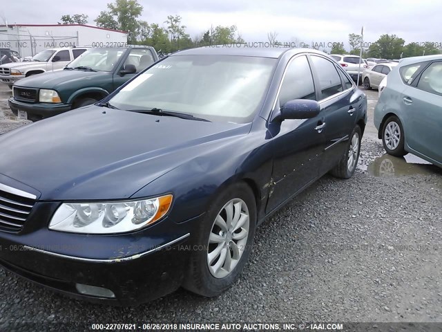 KMHFC46F57A194609 - 2007 HYUNDAI AZERA SE/LIMITED BLUE photo 6