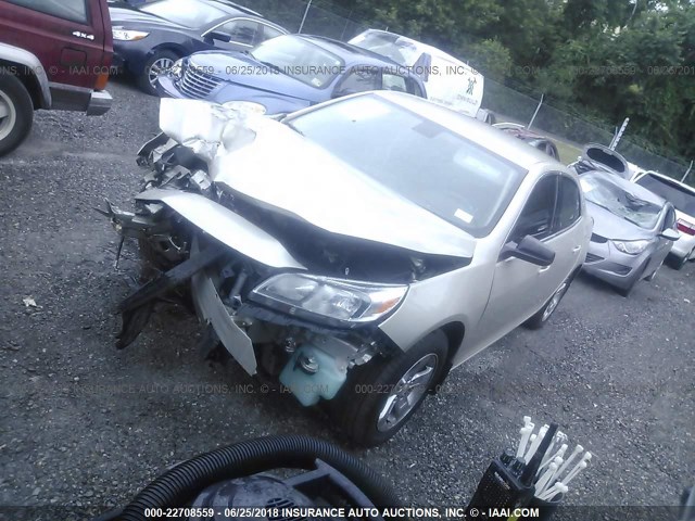 1G11B5SL3FF221349 - 2015 CHEVROLET MALIBU LS 棕色 照片 2