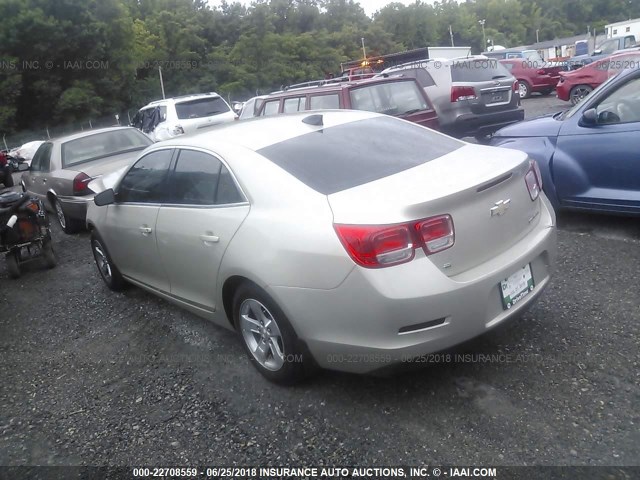 1G11B5SL3FF221349 - 2015 CHEVROLET MALIBU LS 棕色 照片 3