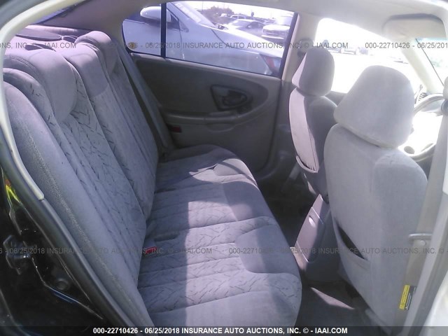 1G1NE52J42M638993 - 2002 CHEVROLET MALIBU LS 黑色 照片 8