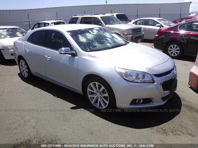 1G11F5SL6FF225111 - 2015 CHEVROLET MALIBU LTZ SILVER photo 1