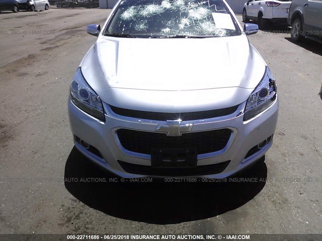 1G11F5SL6FF225111 - 2015 CHEVROLET MALIBU LTZ SILVER photo 6