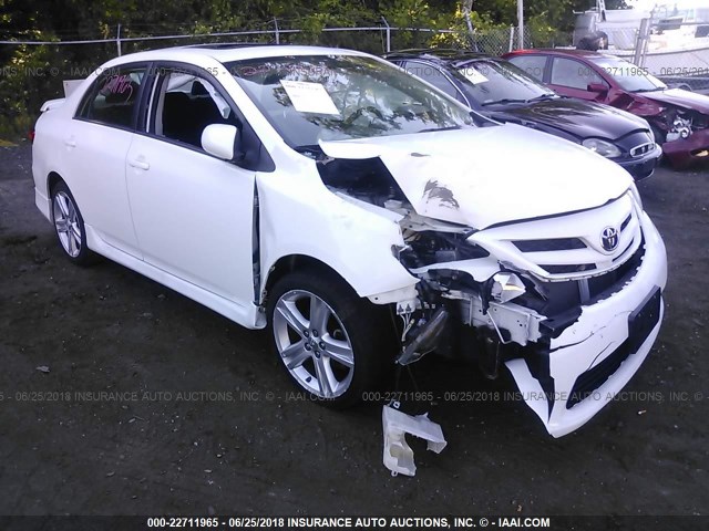 2t1bu4ee4dc005514 2013 Toyota Corolla S Le White Price History History Of Past Auctions Prices And Bids History Of Salvage And Used Vehicles