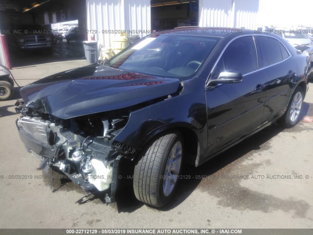 1G11C5SL4FF207571 - 2015 CHEVROLET MALIBU 1LT GRAY photo 2