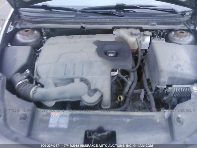 1G1ZB5E1XBF285492 - 2011 CHEVROLET MALIBU LS თაფლისფერი ფოტო 10