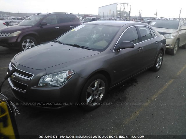 1G1ZB5E1XBF285492 - 2011 CHEVROLET MALIBU LS თაფლისფერი ფოტო 2