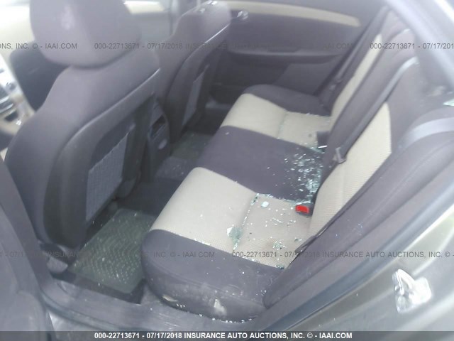 1G1ZB5E1XBF285492 - 2011 CHEVROLET MALIBU LS თაფლისფერი ფოტო 8