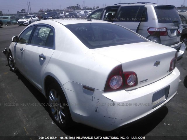 1G1ZK57738F269547 - 2008 CHEVROLET MALIBU LTZ WHITE photo 3