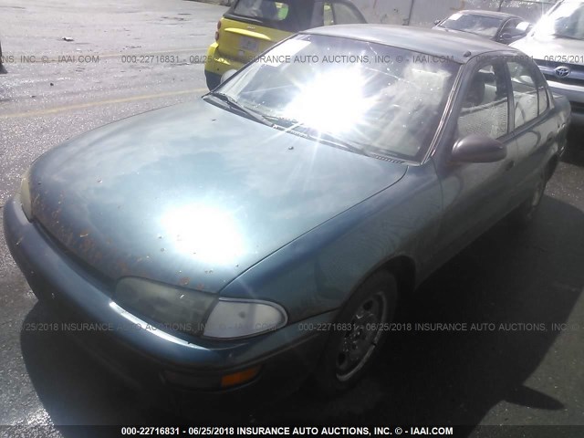 1Y1SK5368RZ057003 - 1994 GEO PRIZM LSI BLUE photo 2