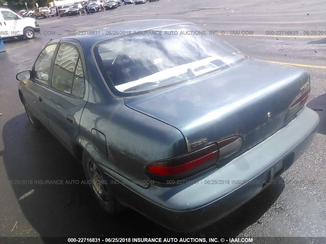 1Y1SK5368RZ057003 - 1994 GEO PRIZM LSI BLUE photo 3