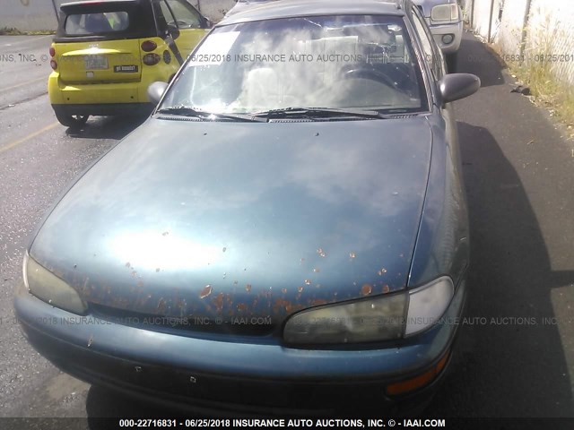 1Y1SK5368RZ057003 - 1994 GEO PRIZM LSI BLUE photo 6