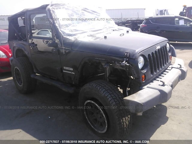 1J4AA2D11AL175271 - 2010 JEEP WRANGLER SPORT BLACK photo 6