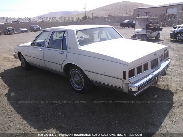 1G1BN69H5FY185963 - 1985 CHEVROLET CAPRICE CLASSIC CREAM photo 3