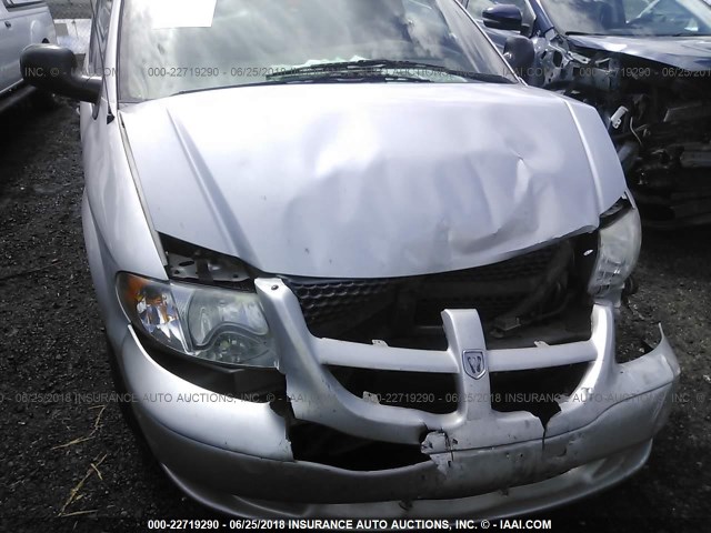 1D4GP24343B290104 - 2003 DODGE GRAND CARAVAN SE SILVER photo 6