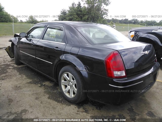 2C3KA53GX6H193701 - 2006 CHRYSLER 300 TOURING BLACK photo 3