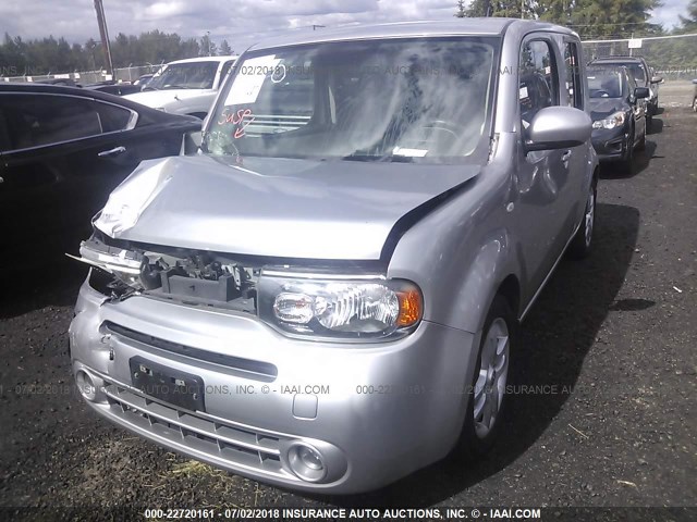 JN8AZ2KR9AT153661 - 2010 NISSAN CUBE S/SL/KROM GRAY photo 2