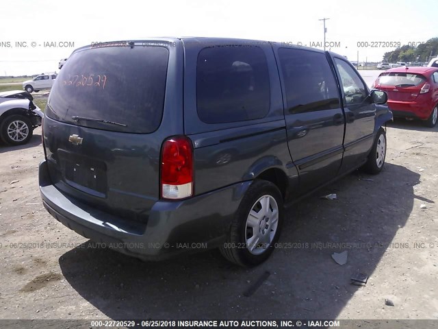 1GNDV23LX6D184716 - 2006 CHEVROLET UPLANDER LS GRAY photo 4