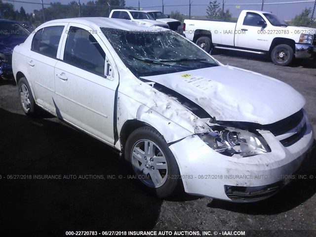 1G1AL55F467863169 - 2006 CHEVROLET COBALT LT WHITE photo 1