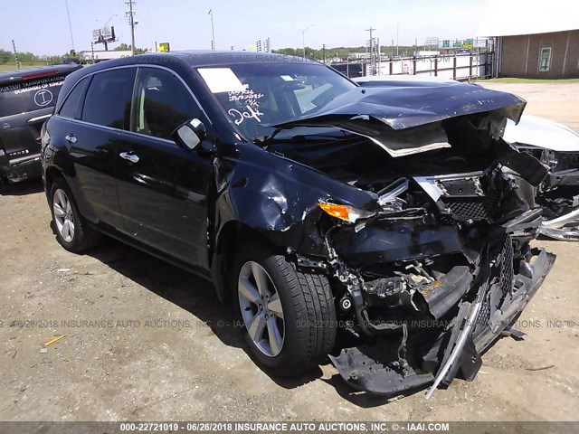 2HNYD2H49BH504436 - 2011 ACURA MDX TECHNOLOGY 黑色 照片 1