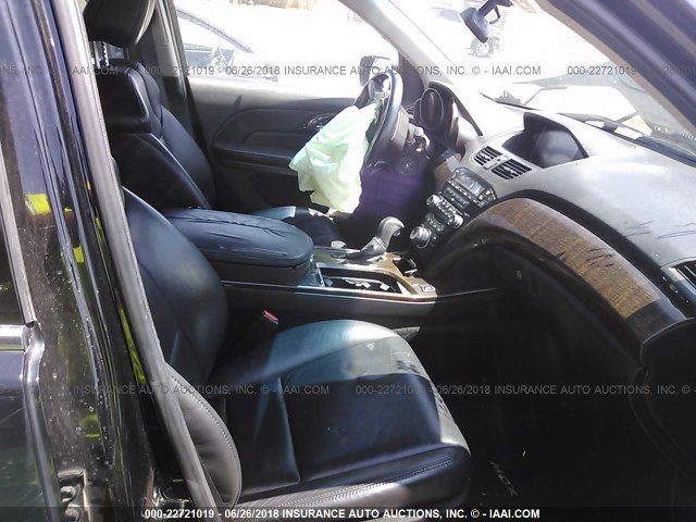 2HNYD2H49BH504436 - 2011 ACURA MDX TECHNOLOGY 黑色 照片 5