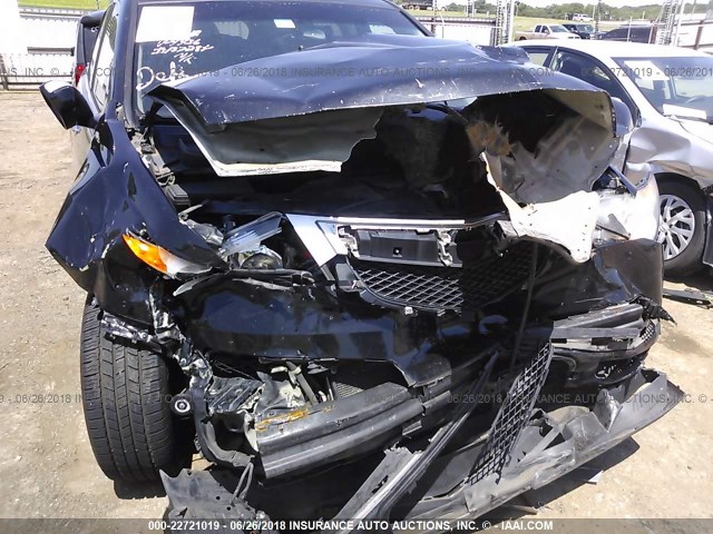 2HNYD2H49BH504436 - 2011 ACURA MDX TECHNOLOGY 黑色 照片 6