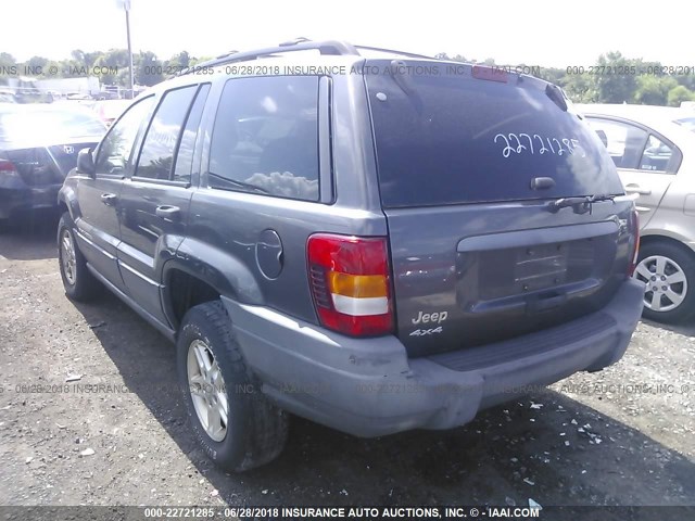 1J4GW48S14C378448 - 2004 JEEP GRAND CHEROKEE LAREDO/COLUMBIA/FREEDOM 锡色 照片 3