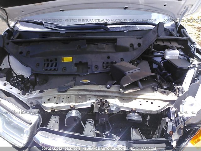 5TDBKRFH0FS149311 - 2015 TOYOTA HIGHLANDER LE/LE PLUS WHITE photo 10