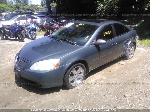 1G2ZH558264111232 - 2006 PONTIAC G6 GT BLUE photo 2