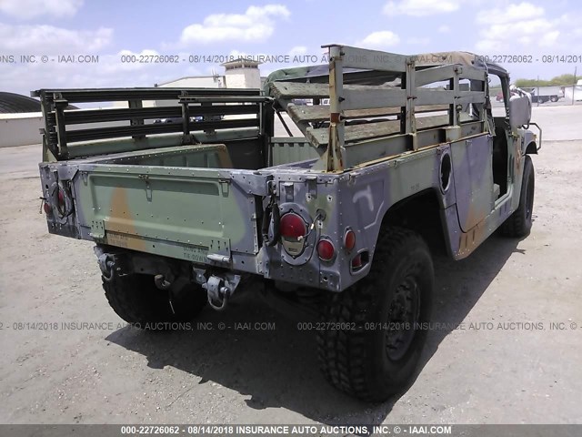 126502 - 1992 AM GENERAL HUMMER  GREEN photo 4