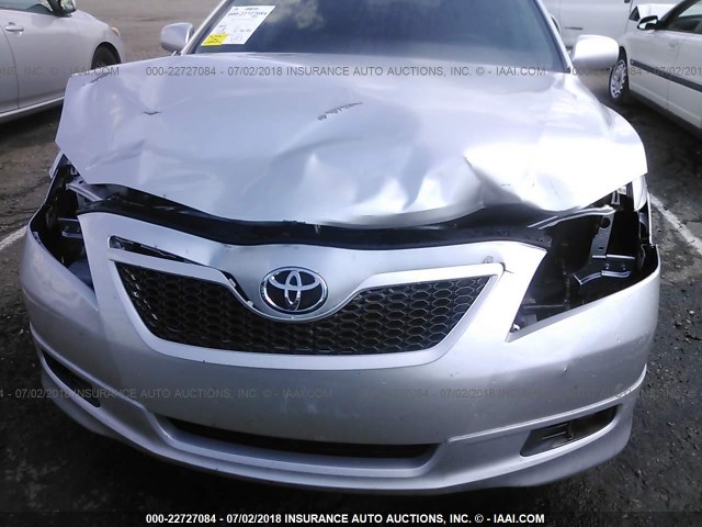 4T1BK46K99U090804 - 2009 TOYOTA CAMRY SE/LE/XLE 银色 照片 6