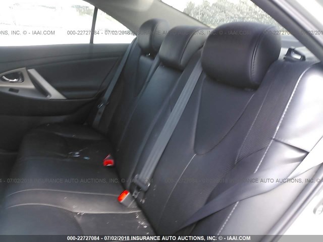 4T1BK46K99U090804 - 2009 TOYOTA CAMRY SE/LE/XLE 银色 照片 8