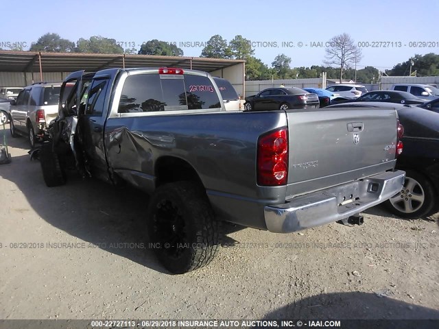 3D7MX38A97G768308 - 2007 DODGE RAM 3500 ST/SLT GRAY photo 3