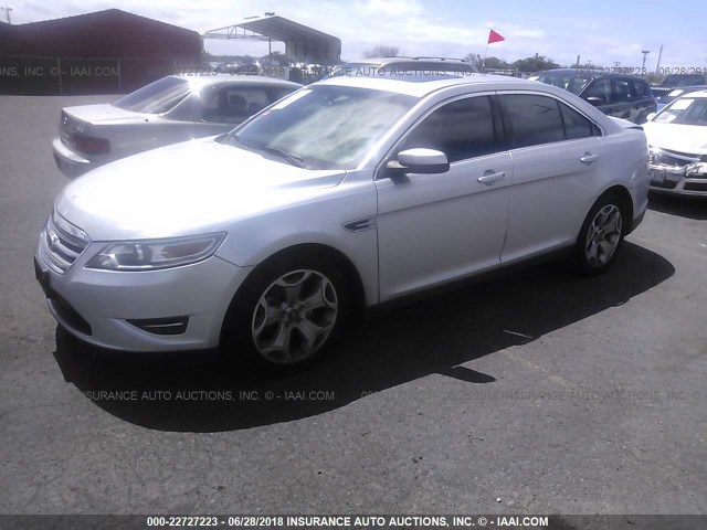 1FAHP2EW5CG128341 - 2012 FORD TAURUS SEL SILVER photo 2