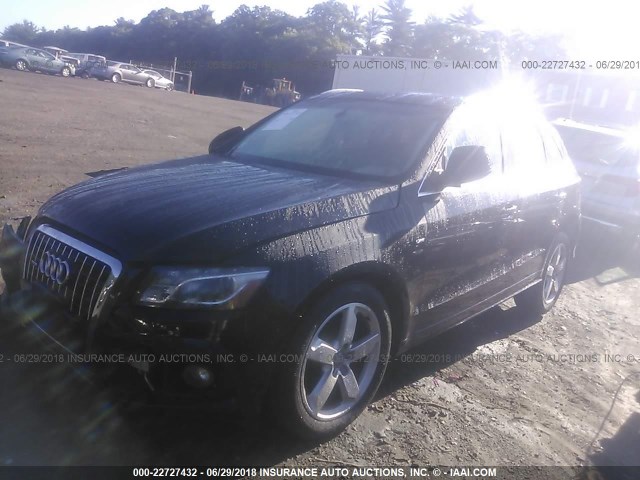 WA1WKAFP4BA042788 - 2011 AUDI Q5 PRESTIGE BLACK photo 2