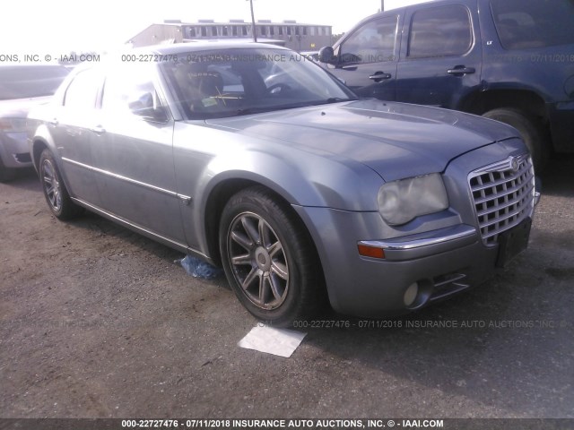 2C3KA63H86H464110 - 2006 CHRYSLER 300C BLUE photo 1