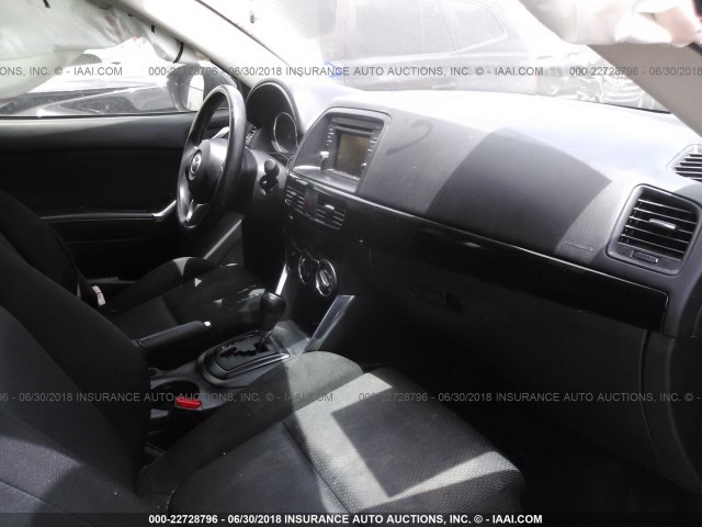 JM3KE2BE0E0338771 - 2014 MAZDA CX-5 SPORT GRAY photo 5