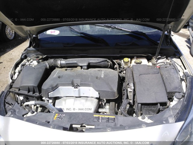 1G11B5SL4EF140536 - 2014 CHEVROLET MALIBU LS 金色 照片 10