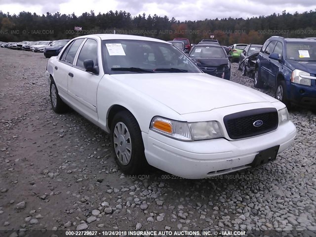 2FABP7BV2BX180842 - 2011 FORD CROWN VICTORIA POLICE INTERCEPTOR WHITE photo 1