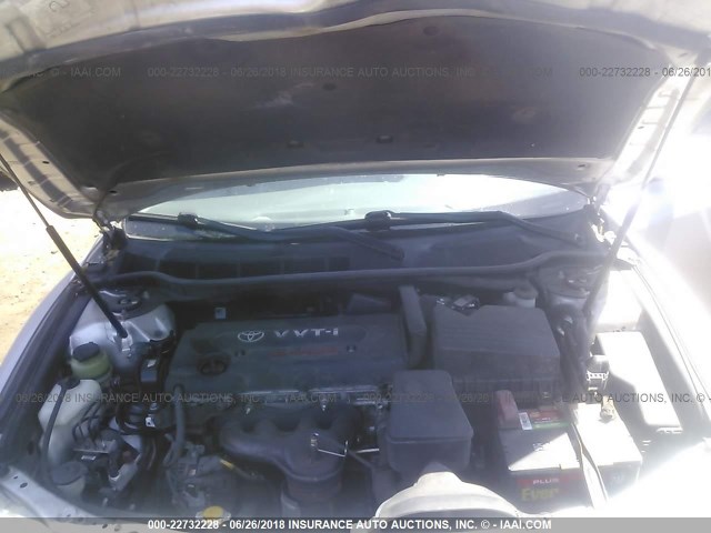 4T1BE46K99U276916 - 2009 TOYOTA CAMRY SE/LE/XLE 银色 照片 10