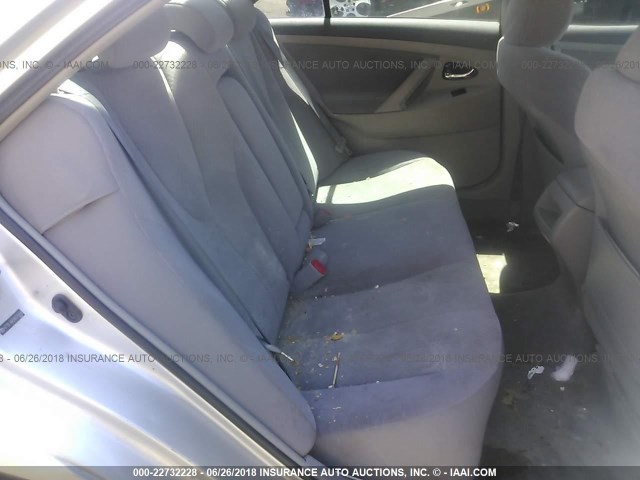 4T1BE46K99U276916 - 2009 TOYOTA CAMRY SE/LE/XLE 银色 照片 8