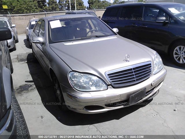 WDBNG70J34A417503 - 2004 MERCEDES-BENZ S 430 GOLD photo 1