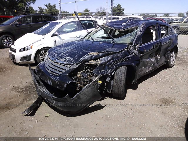 1C3LC46K18N100728 - 2008 CHRYSLER SEBRING LX BLACK photo 2