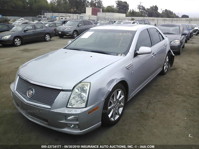 1G6DZ67A890106222 - 2009 CADILLAC STS SILVER photo 2