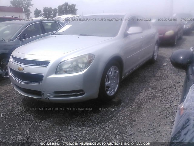 1G1ZH57B19F204801 - 2009 CHEVROLET MALIBU 1LT 银色 照片 2