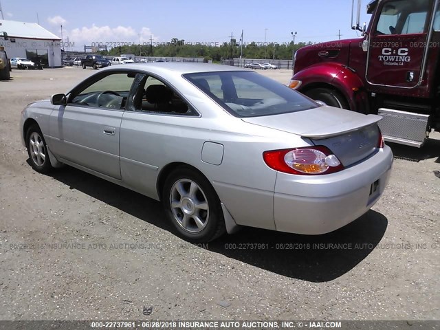 2T1CF22P13C606368 - 2003 TOYOTA CAMRY SOLARA SE/SLE SILVER photo 3